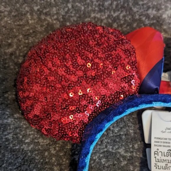 Disney Parks Epcot 40th Anniversary sequined Ears headband brand new - Picture 10 of 13